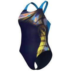 Купальник Arena Dreamhline Swimsuit V Back 008328-760 темно-синій Фото 3