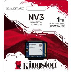 Накопитель SSD Kingston M.2 2230 1TB NV3 Фото 2