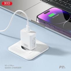 Зарядное устройство XO L126 20W USB-C PD White Фото 3