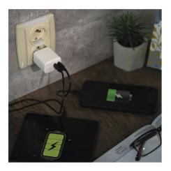 Зарядное устройство EMOS V03G35 2xUSB-C 35W GaN Фото 8