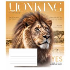 Тетрадь Школярик Fauna magazine 12 листов клетка Фото 3