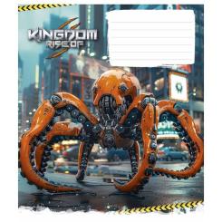 Тетрадь Школярик Animals transformers 12 листов клетка Фото 1