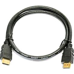 Кабель мультимедийный Wiretek HDMI M to HDMI M 1.0m Фото
