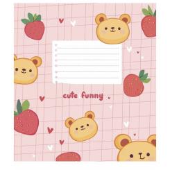 Тетрадь Школярик 12 аркушів лінія Фото 4