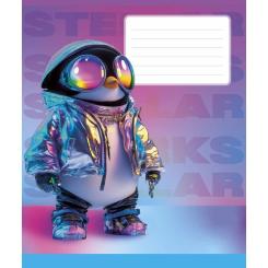 Тетрадь Школярик 18 аркушів клітинка Фото 2