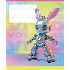 Тетрадь Школярик 18 аркушів клітинка Фото 4