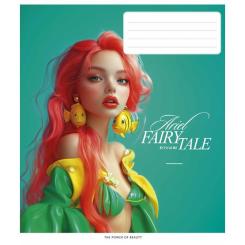 Тетрадь Школярик Fairytale 36 аркушів клітинка Фото 2