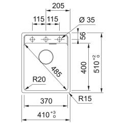 Мойка кухонная Franke Maris MRG 610-37 TL Фото 2