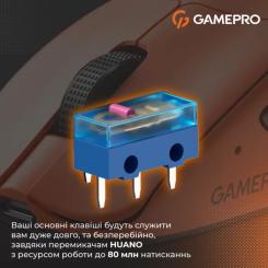 Мышка GamePro Genesis Avenger Wireless/Bluetooth/USB Orange Фото 7