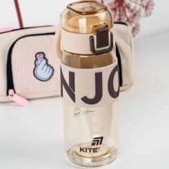 Бутылка для воды Kite 550 мл коричнева Фото 6