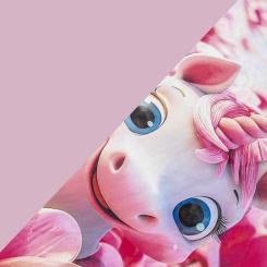 Детский постельный набор Home Line Одноріг у квітах Фото 2