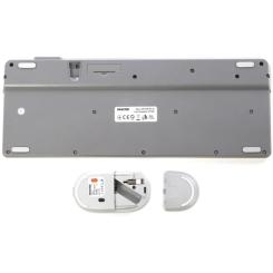 Комплект Maxxter KMS-WCM-03G-UA Wireless Gray/White Фото 3