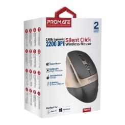 Мышка Promate Samit Wireless Gold Фото 5