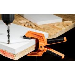 Струбцина Neo Tools затискач пружинний, пластик, 65мм Фото 1