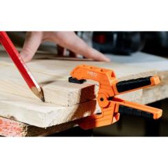 Струбцина Neo Tools затискач пружинний, пластик, 65мм Фото 2