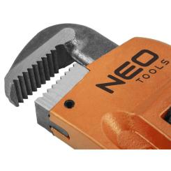 Ключ Neo Tools трубный Stillson, рабочий диапазон 0-100мм, 600мм Фото 1
