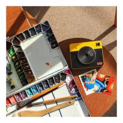 Камера моментальной печати Kodak Mini Shot 3 Retro Yellow Фото 2