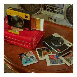 Камера моментальной печати Kodak Mini Shot 3 Retro Yellow Фото 3
