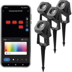 Прожектор EMOS ZIW194R 4шт 7 Вт RGBIC WIFI Фото