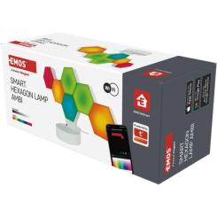 Светильник EMOS ZIW426R HEXAGON 6 light panels RGBIC WiFi Фото 9