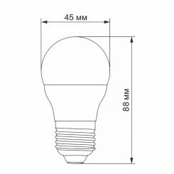 Лампочка Videx VL-G45h-06274 Фото 2
