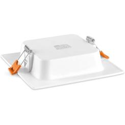 Светильник Videx LED Back вбудований квадрат 9W 5000K Фото 1