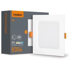 Светильник Videx LED Back вбудований квадрат 9W 5000K Фото 4