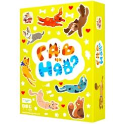 Настольная игра Bombat game Гав или Мяу (укр.) Фото
