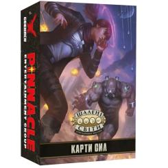 Настольная игра Geekach Games Безумные миры. Карты сил (укр.) дополнение Фото