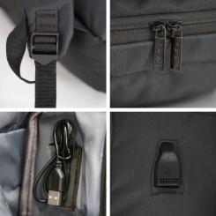 Рюкзак туристический NikiBo Classic 14л чорний Фото 4