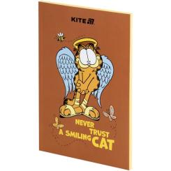 Блокнот Kite А5 Garfield 1 термобіндер, 64 аркуші, нелінований Фото 1