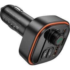 FM модулятор BOROFONE BC59, Black, Box Фото 4