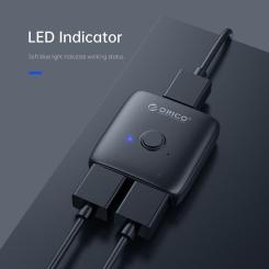 Разветвитель Orico HDMI 2.0 1x2, 4K Фото 8