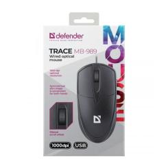 Мышка Defender Trace MB989 USB Black Фото 2