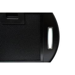 Вытяжка кухонная Ventolux CILINDRO 35 BK (1200) ST MM Фото 4