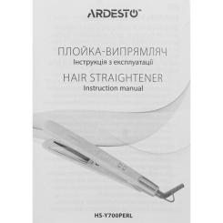 Выпрямитель для волос Ardesto HS-Y700PERL Фото 8