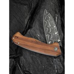 Нож Civivi Placoid, Wood, Damascus Фото 10
