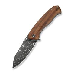 Нож Civivi Placoid, Wood, Damascus Фото 1