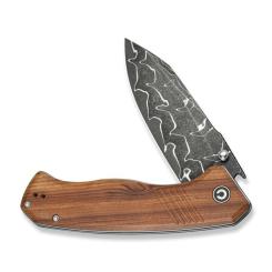 Нож Civivi Placoid, Wood, Damascus Фото 3