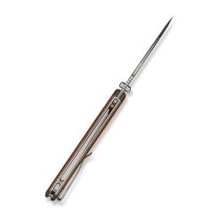 Нож Civivi Placoid, Wood, Damascus Фото 4