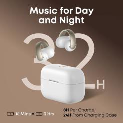 Наушники Anker SoundCore AeroClip White Фото 3
