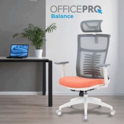 Офисное кресло OfficePro Balance OC550-W-DG-OR Фото 1