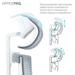 Офисное кресло OfficePro Balance OC550-W-DG-OR Фото 4