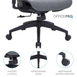 Офисное кресло OfficePro Elegant OC660-B-DG-DG Фото 8
