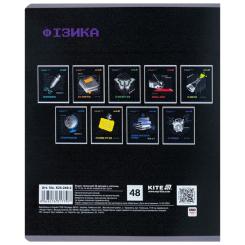 Тетрадь Kite предметний Techno 48 аркуші, клітинка, фізика Фото 6