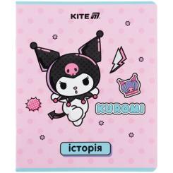 Тетрадь Kite предметная Kuromi 48 листов, клетка, история Фото