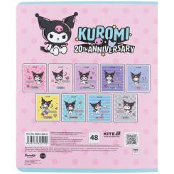 Тетрадь Kite предметная Kuromi 48 листов, клетка, история Фото 6