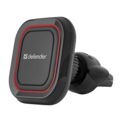 Универсальный автодержатель Defender CH-129 красный, магнит, на решетку вентиляции Фото