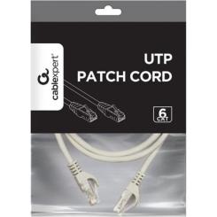 Патч-корд Cablexpert 15м UTP cat 6 CU gray Фото 1