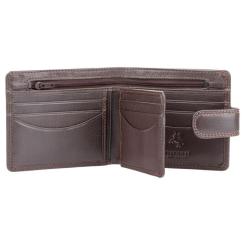 Кошелек Visconti HT9 Sloan з RFID Chocolate Фото 1